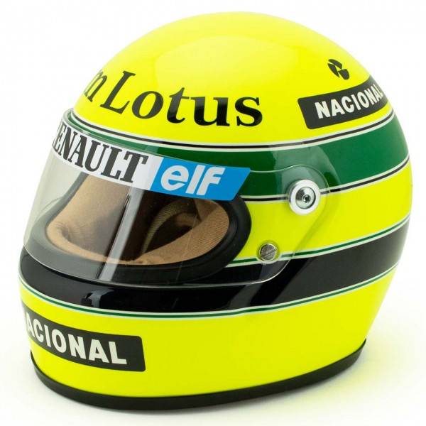 Ayrton Senna Helmet 1985 Scale 1:2