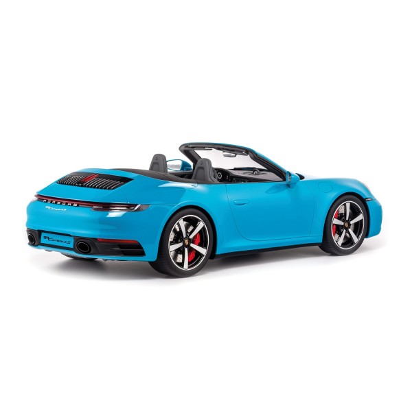 Porsche 911 (992) Carrera 4S Cabriolet - 2020 - Miami blue 1/8