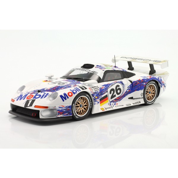 Porsche 911 GT1 #26 24h LeMans 1996 Dalmas, Wendlinger, Goodyear 1:18