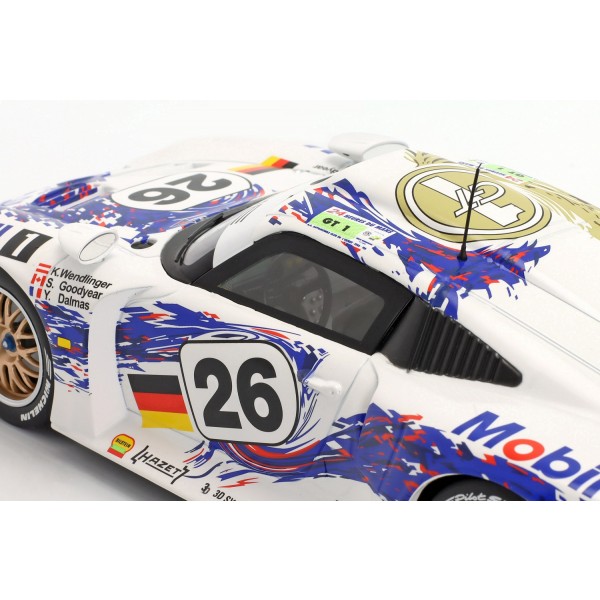 Porsche 911 GT1 #26 24h LeMans 1996 Dalmas, Wendlinger, Goodyear 1/18