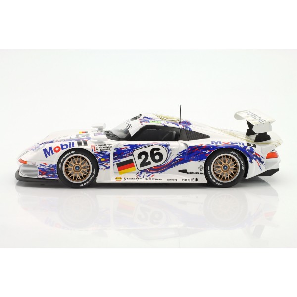 Porsche 911 GT1 #26 24h LeMans 1996 Dalmas, Wendlinger, Goodyear 1/18