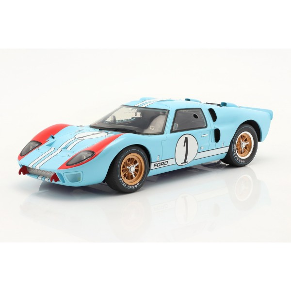 Ford GT40 MK II #1 2nd 24h LeMans 1966 Miles, Hulme 1/12