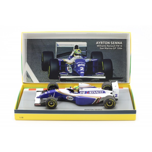 Ayrton Senna Williams FW16 San Marino Grand Prix 1994 1/18