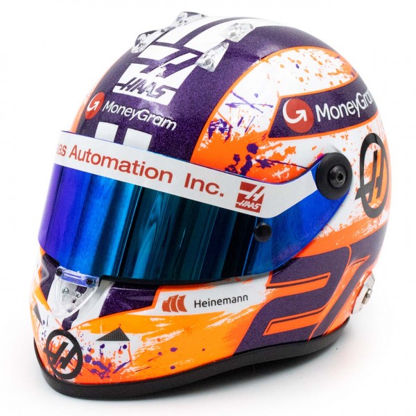 Nico Hülkenberg miniature helmet Formula 1 2023 1/2