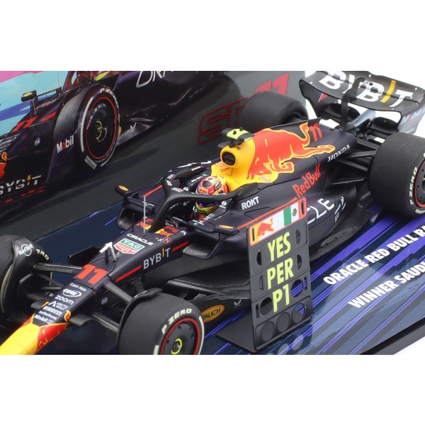 Sergio Pérez Oracle Red Bull Racing Sieger Saudi-Arabien GP 2023 2023 1:43