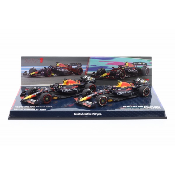 Oracle Red Bull Racing Verstappen / Pérez Formel 1 2023 1:43