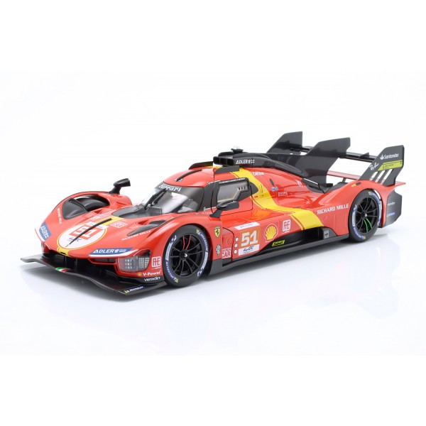 Ferrari 499P #51 Winner 24h LeMans 2023 Pier Guidi, Calado, Giovinazzi 1/18