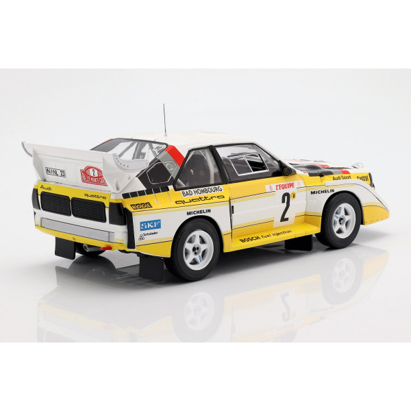 Audi Sport Quattro S1 E2 #2 4th Rallye Monte Carlo 1986 Röhrl, Geistdörfer 1/18