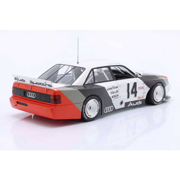 Audi 200 quattro #14 Sieger Cleveland Trans-Am 1988 H.J. Stuck 1:18